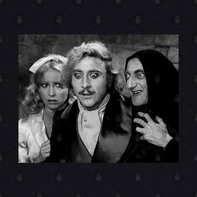 Young Frankenstein, Teri Garr, Gene Wilder And Marty Feldman 1974 by SDM900